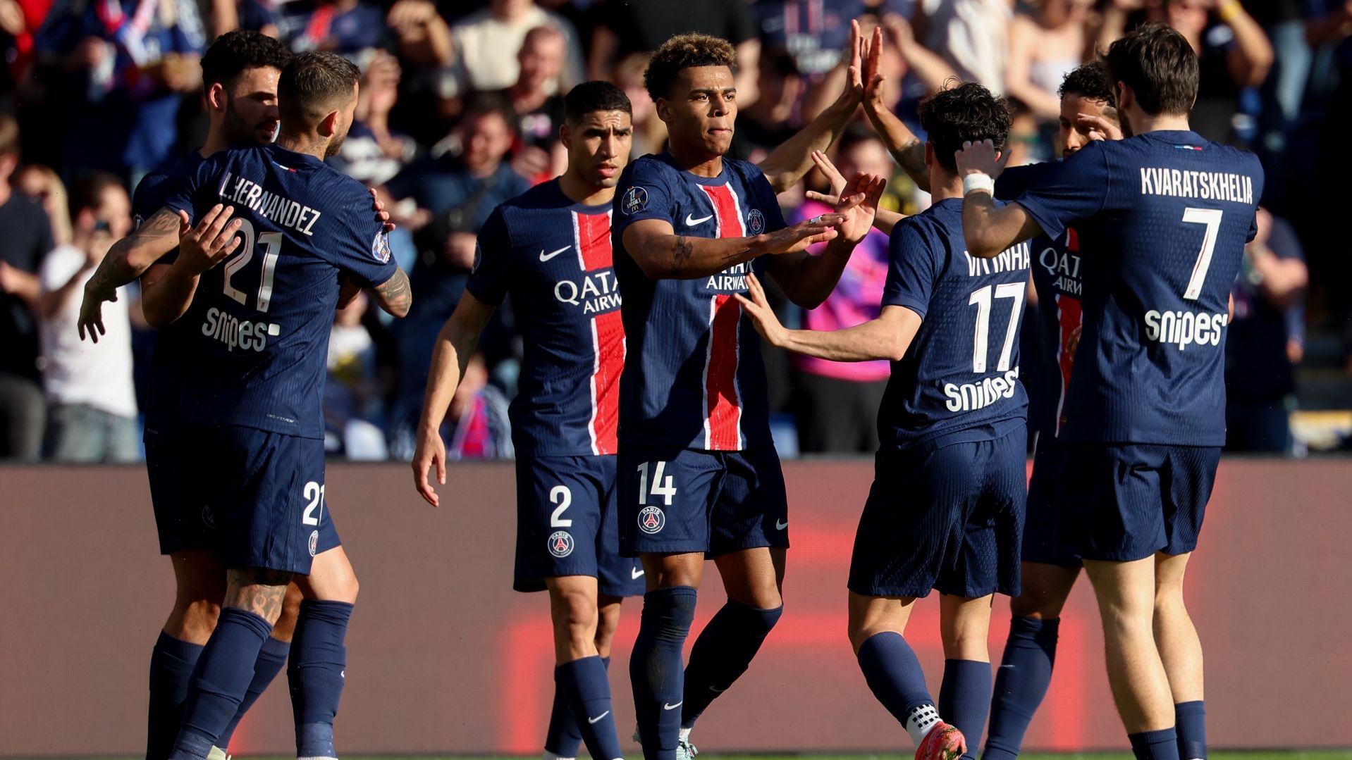 PSG are inevitable! Luis Enrique's men wrap up Ligue 1 title with